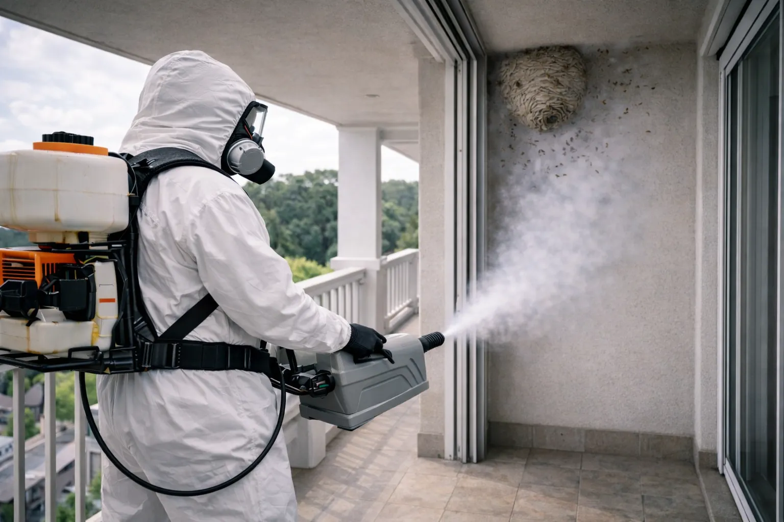 Уничтожение ос и осиных гнезд в твоем городе